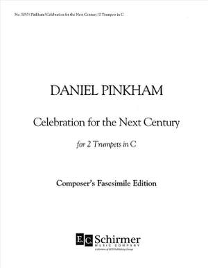 Daniel Pinkham: Celebration for the Next Century