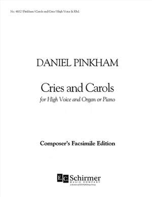 Daniel Pinkham: Carols and Cries