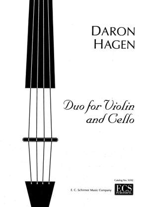 Daron Hagen: Duo for Violin and Cello