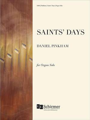 Daniel Pinkham: Saints' Days