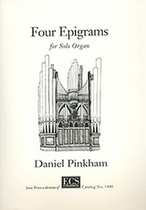 Daniel Pinkham: Four Epigrams