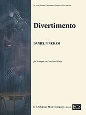 Daniel Pinkham: Divertimento for Trumpet and Harp