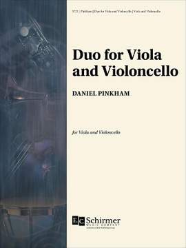 Daniel Pinkham: Duo for Viola and Violoncello