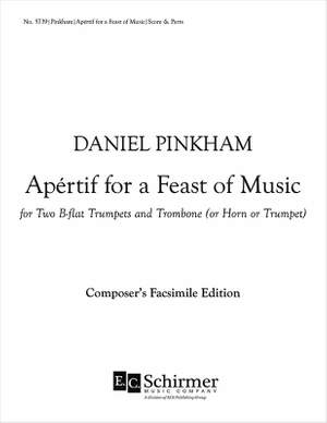 Daniel Pinkham: Aperitif for a Feast of Music