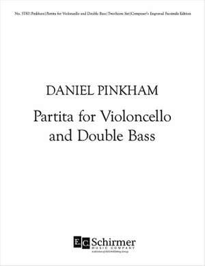 Daniel Pinkham: Partita for Violoncello & Double Bass