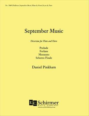 Daniel Pinkham: September Music