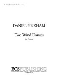 Daniel Pinkham: Two Wind Dances