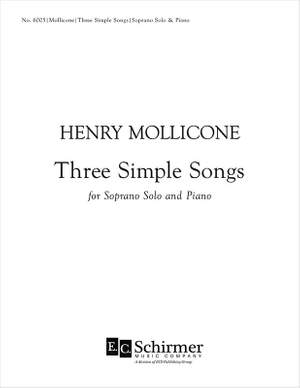 Henry Mollicone: Three Simple Songs