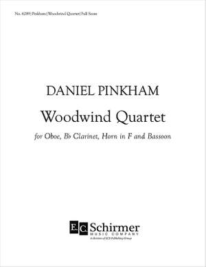 Daniel Pinkham: Woodwind Quartet