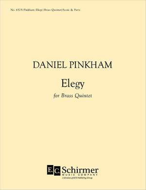 Daniel Pinkham: Elegy