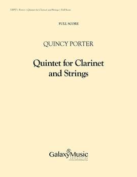 Quincy Porter: Quintet for Clarinet and Strings