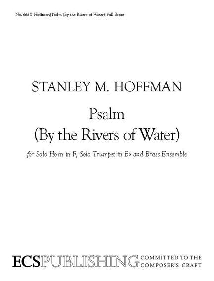 Stanley M. Hoffman: Psalm