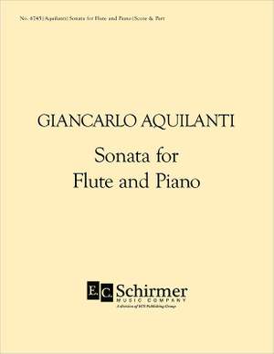 Giancarlo Aquilanti: Sonata for Flute and Piano