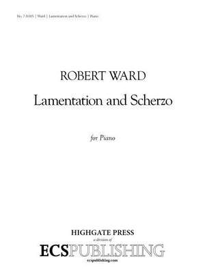 Robert Ward: Lamentation and Scherzo