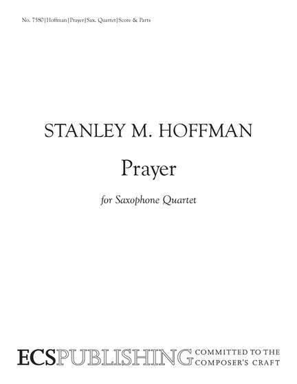 Stanley M. Hoffman: Prayer