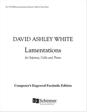 David Ashley White: Lamentations