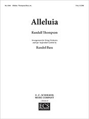 Randall Thompson_Randol Alan Bass: Alleluia