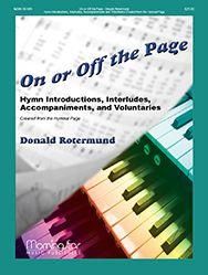 Donald Rotermund: On or Off the Page