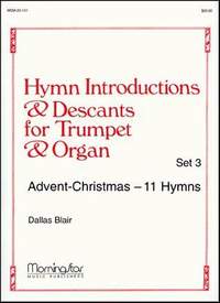 Dallas Blair: Hymn Introductions &Desc for Trumpet & Organ-Set 3