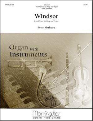 Peter Mathews: Windsor No. 2 from Hymns for Harp and Organ