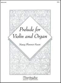 Nancy Plummer Faxon: Prelude for Violin and Organ