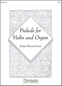 Nancy Plummer Faxon: Prelude for Violin and Organ