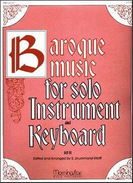 S. Drummond Wolff: Baroque Music for Solo Inst. & Keyboard, II