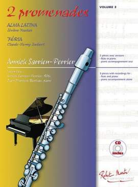 Annick Sarrien Perrier: 2 (Deux) Promenades pour Flûte