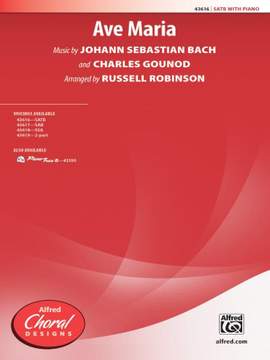 Johann Sebastian Bach/Charles Gounod: Ave Maria SATB