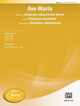Johann Sebastian Bach/Charles Gounod: Ave Maria 2-Part