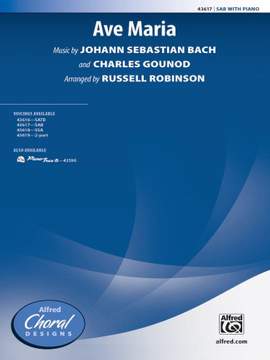Johann Sebastian Bach/Charles Gounod: Ave Maria SAB