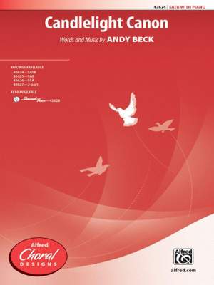 Andy Beck: Candlelight Canon SATB