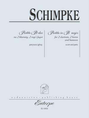 Schimpke, C: Partita in B-flat Major