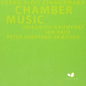 Bernd Alois Zimmermann - Chamber Music Product Image