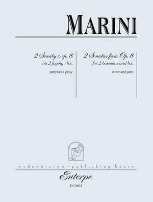 Marini, B: 2 Sonatas op.8