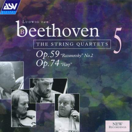 Beethoven String Quartets Volume 5