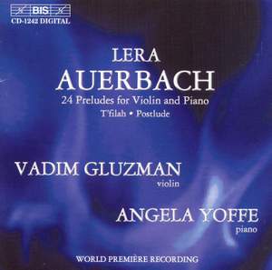 Auerbach: 24 Preludes for Violin and Piano, etc.