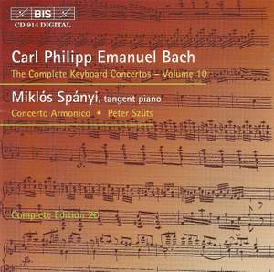 C P E Bach - Complete Keyboard Concertos, Volume 10