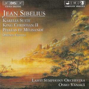 Sibelius: King Kristian II, incidental music, Op. 27, etc.