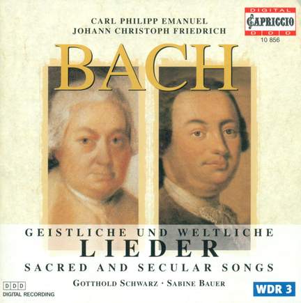 CPE & JCF Bach: Sacred & Secular Songs