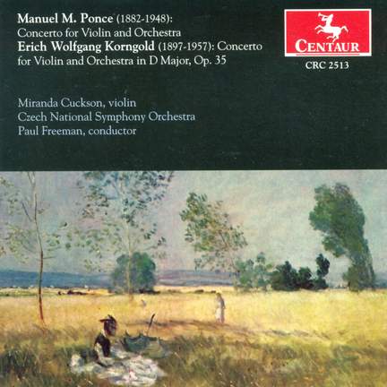 Ponce & Korngold: Violin Concertos