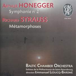 Honegger: Symphony No. 2 in D, etc.