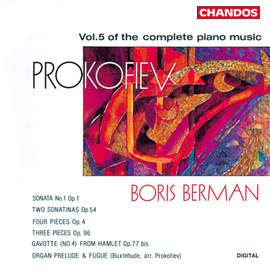 Prokofiev - Complete Piano Music Volume 5