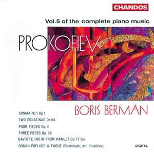 Prokofiev - Complete Piano Music Volume 5 Product Image