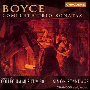 Boyce - Complete Trio Sonatas Product Image