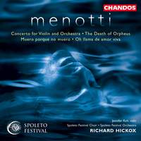 Menotti: Violin Concerto, etc.