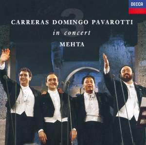 Three Tenors - Carreras, Domingo, Pavarotti in Concert (1990) Product Image