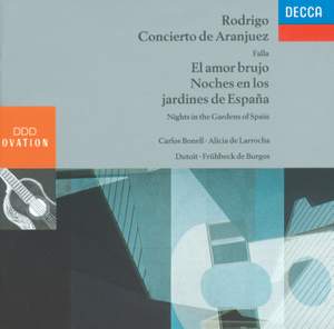 Falla: Noches en los jardines de España, etc.