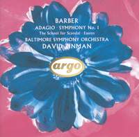 Barber: Adagio for Strings, Op. 11, etc.