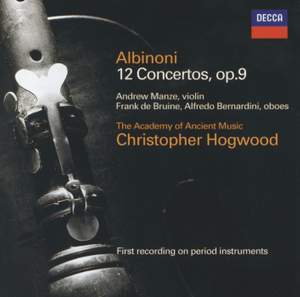 Albinoni: 12 Concertos, Op. 9